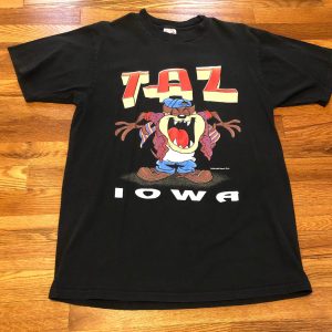 Tasmanian Devil T-Shirt Taz Iowa Looney Tunes Bugs Bunny