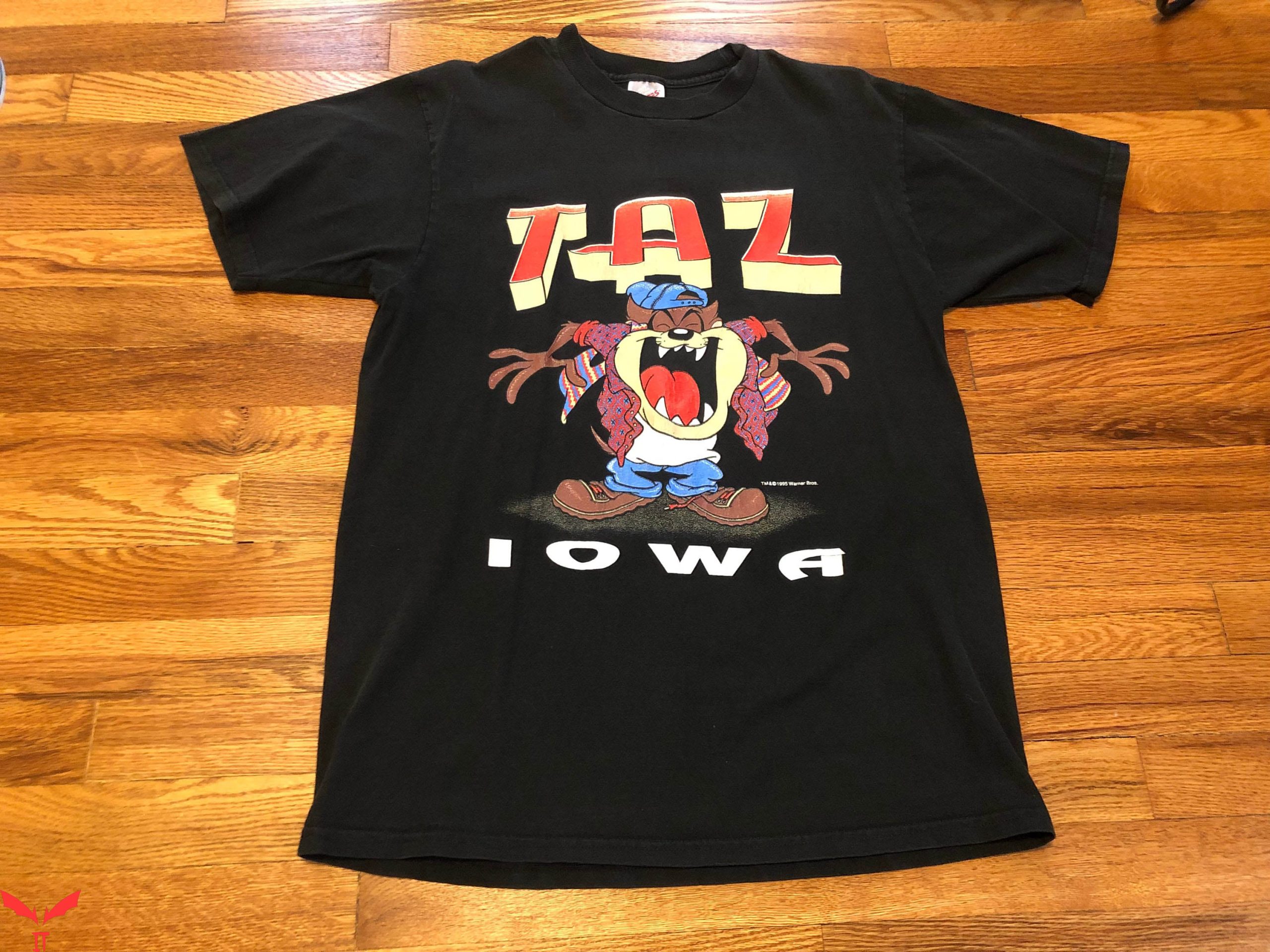 Tasmanian Devil T-Shirt Taz Iowa Looney Tunes Bugs Bunny
