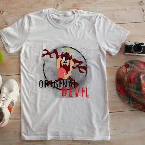 Tazmanian Devil T-Shirt Original Devil Funny Danger Cartoon