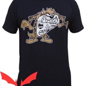 Tazmanian Devil T-Shirt Taz Cute Cartoon Funny Tee Shirt