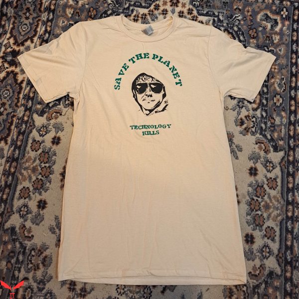 Ted Kaczynski T-Shirt Save The Planet Unibombe Tee Shirt