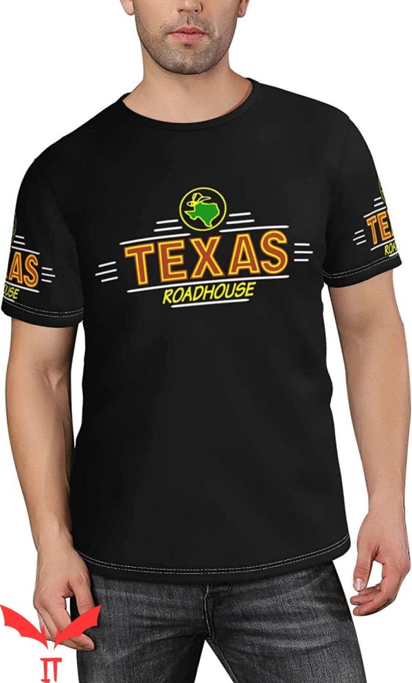 Texas Roadhouse Employee T-Shirt Classic Logo Funny Graphic