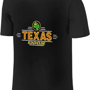 Texas Roadhouse Employee T-Shirt Classic Logo Trendy Tee
