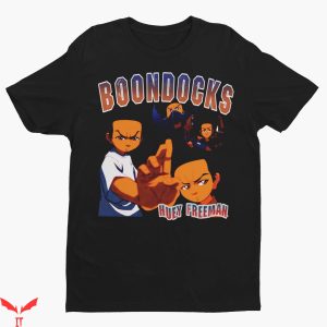 The Boondocks T-Shirt Boondocks Retro Trendy Cartoon Tee