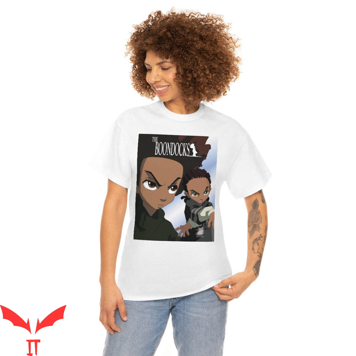 The Boondocks T-Shirt Cool Cartoon Trendy Quote Tee Shirt