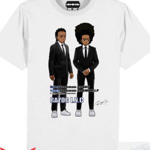 The Boondocks T-Shirt Matched Air Force Funny Cartoon Tee