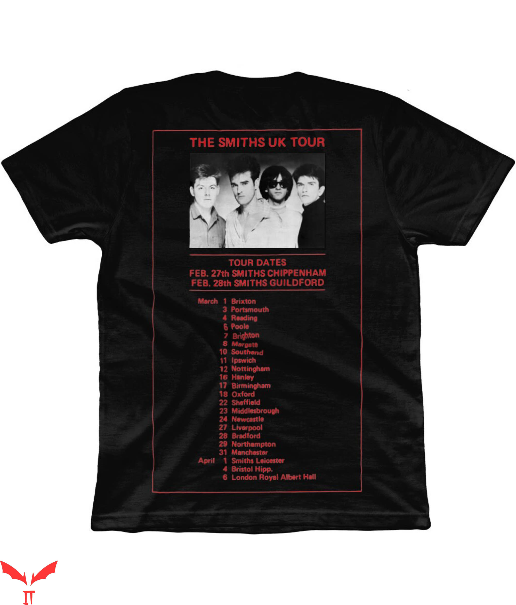 The Smiths Meat Is Murder T-Shirt Tour 1985 Soldier