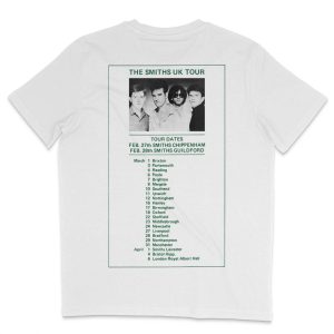 The Smiths Meat Is Murder T Shirt Tour Soldier Green Text 2