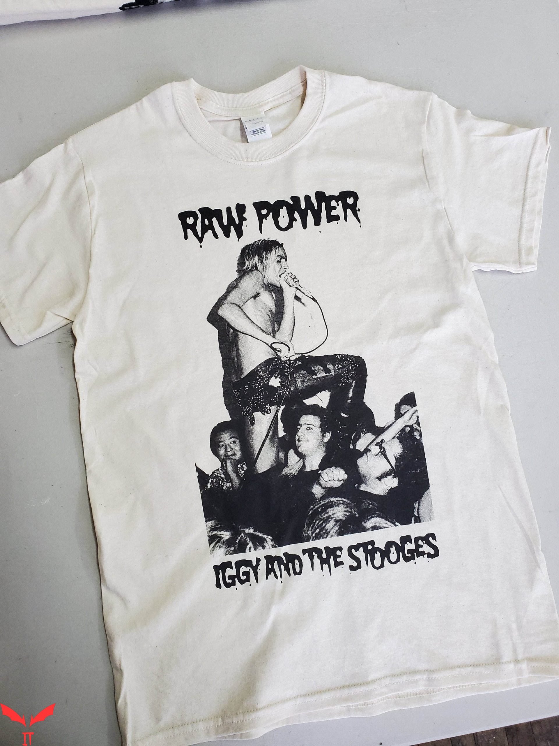 The Stooges T-Shirt Iggy And The Stooges Raw Power Shirt