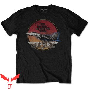 Top Gun Rooster T-Shirt Top Gun Speed Fighter Trendy Tee