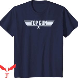 Top Gun Rooster T-Shirt Top Gun Type Logo Trendy Meme