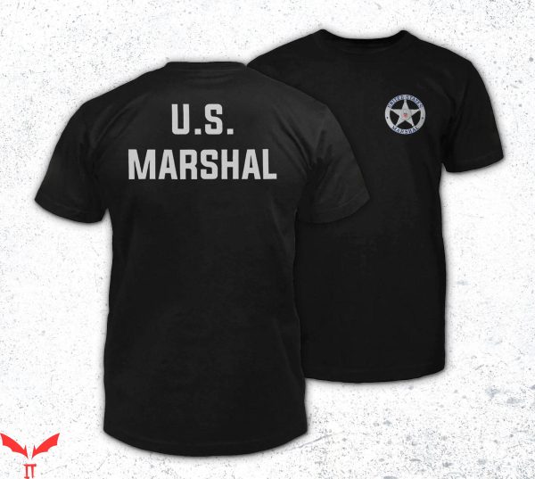 US Marshal T-Shirt US Marshal Police United States Tee Shirt