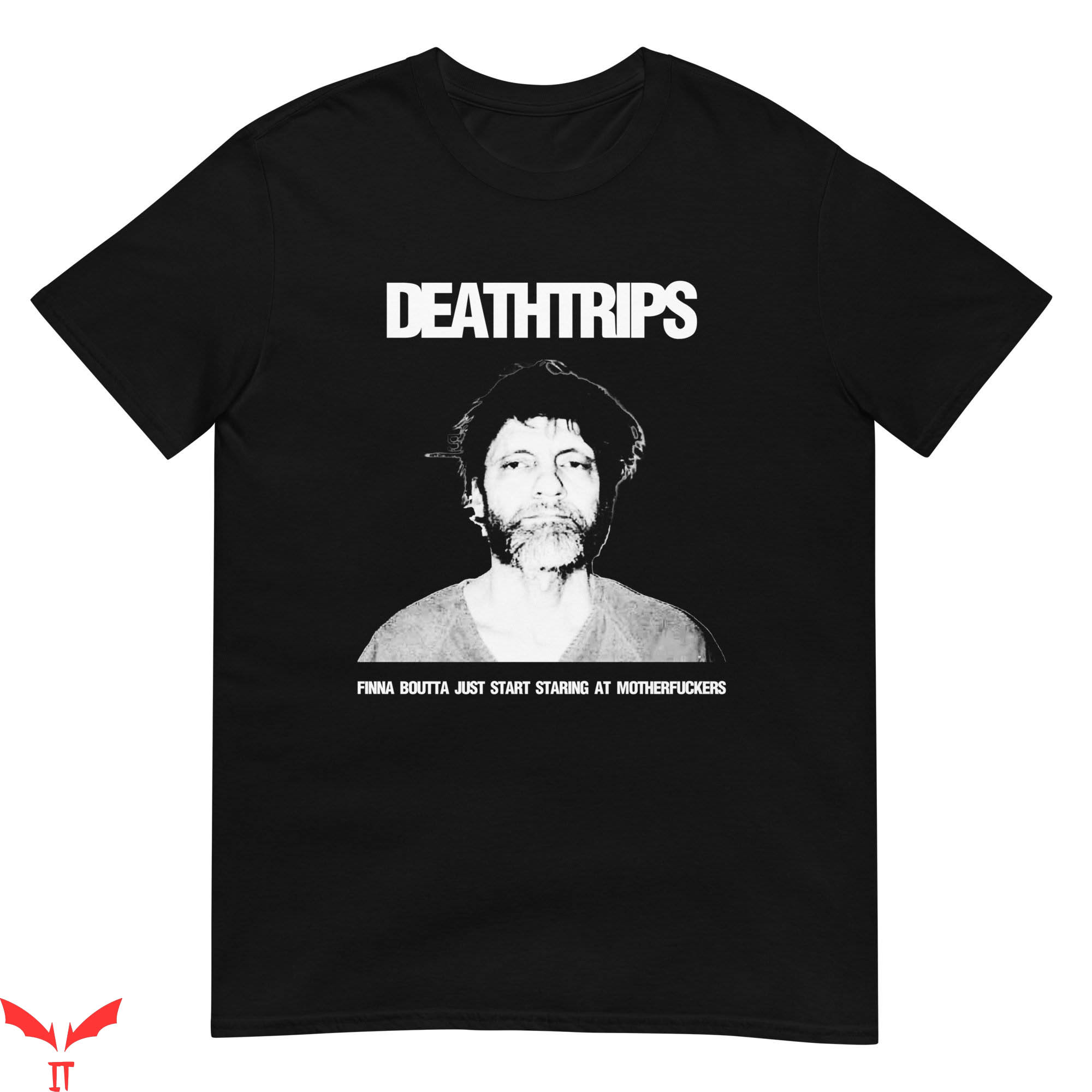 Unabomber T-Shirt Ted Kaczynski Serial Killer Trendy Style
