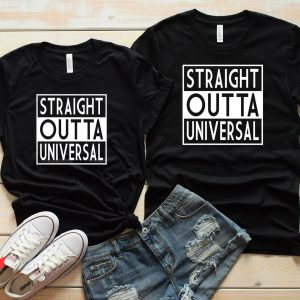 Universal Family T-Shirt Straight Outta Universal Disney