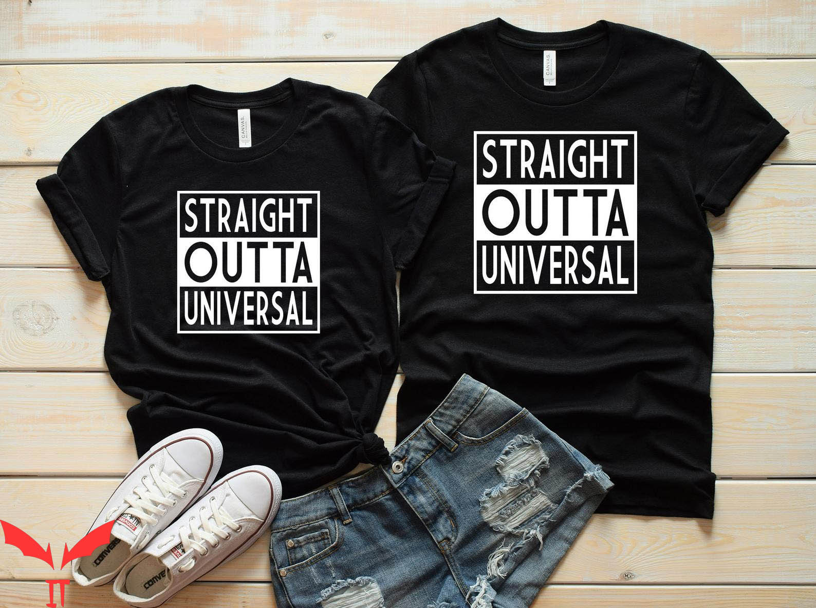 Universal Family T-Shirt Straight Outta Universal Disney