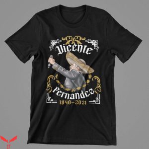 Vicente Fernandez T-Shirt El Rey Chente Ranchera Music