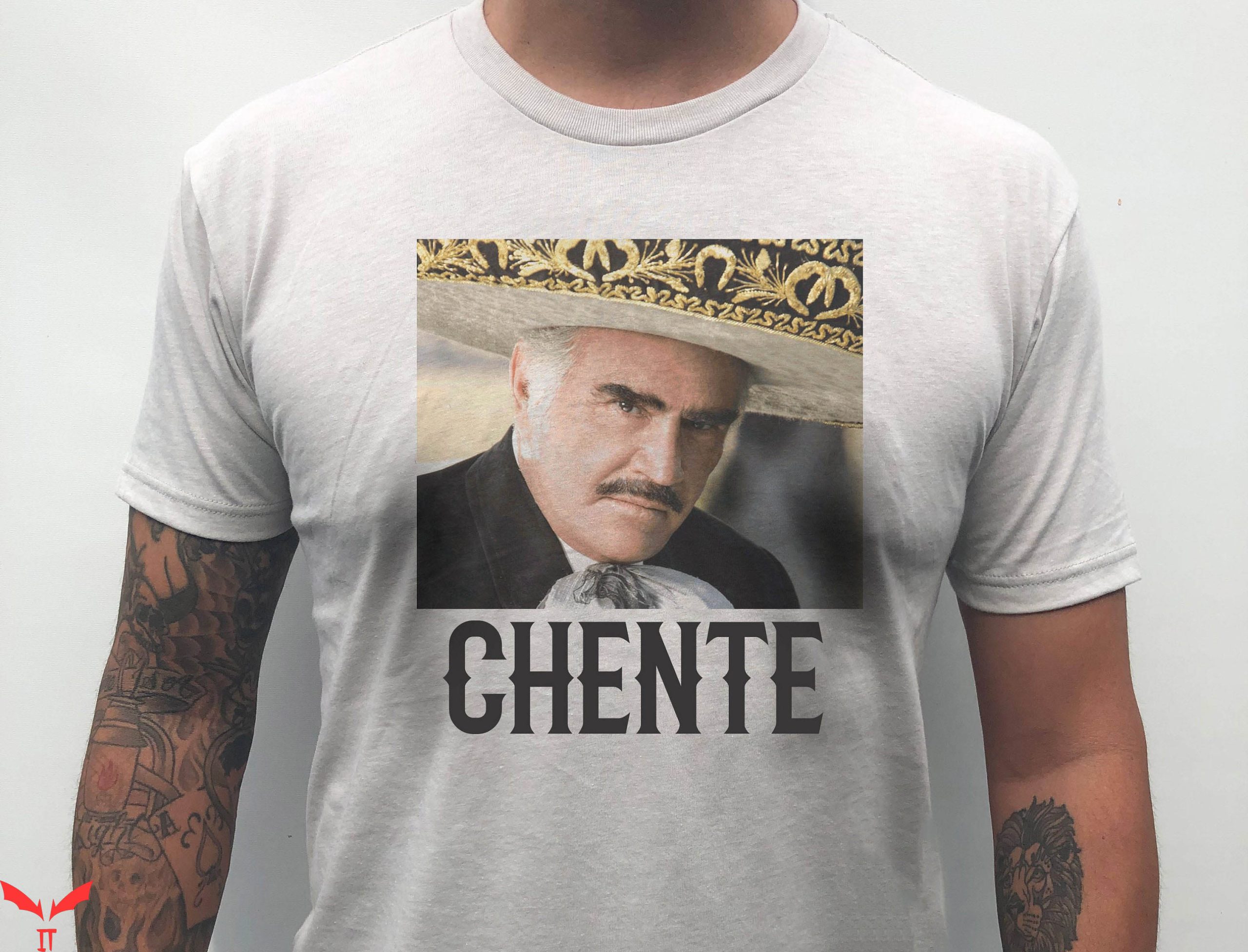Vicente Fernandez T-Shirt El Rey Trendy Quote Tee Shirt