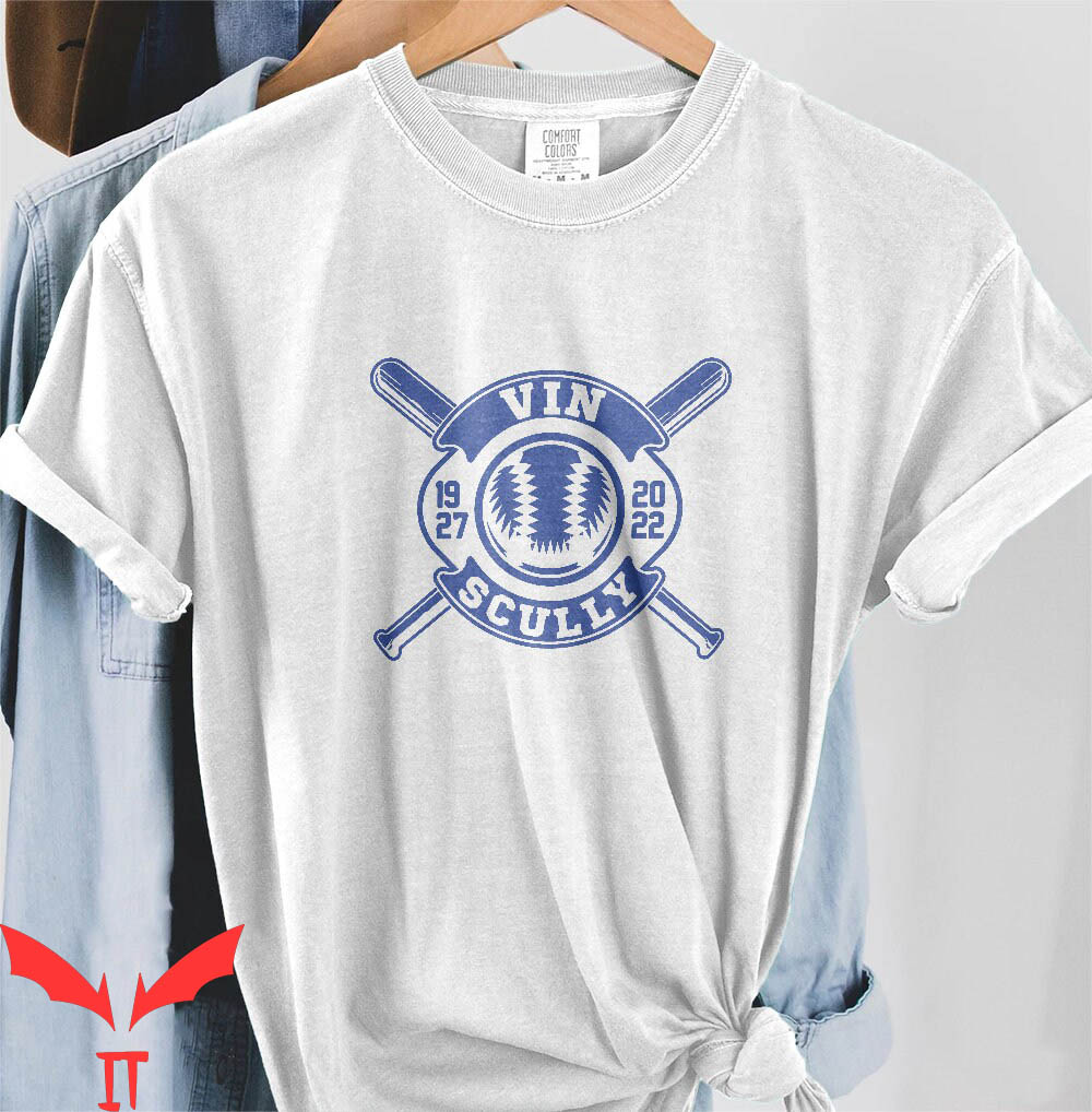 Vin Scully T-Shirt Comfort Colors Legend 1927 - 2022 Tee