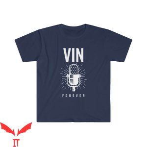 Vin Scully T-Shirt Cool RIP Forever 1927 – 2022 Microphone