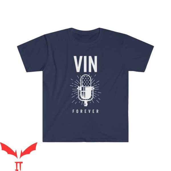 Vin Scully T-Shirt Cool RIP Forever 1927 – 2022 Microphone