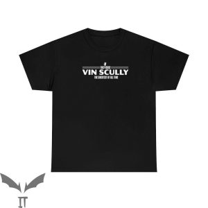 Vin Scully T-Shirt Los Angeles Dodgers Baseball Tee Shirt