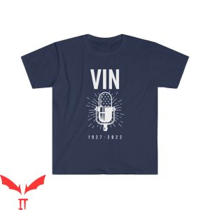 Vin Scully T-Shirt RIP Forever 1927 – 2022 Microphone