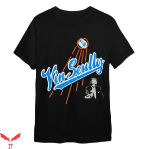 Vin Scully T-Shirt RIP Legend 2022 Los Angeles Dodgers