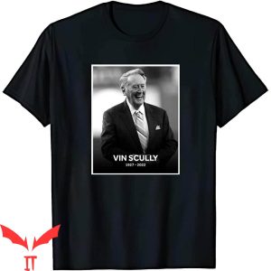 Vin Scully T-Shirt R.I.P Vin Scully Vintage Thank You