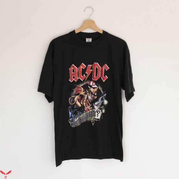 Vintage AC DC T-Shirt AC DC Are You Ready T-shirt