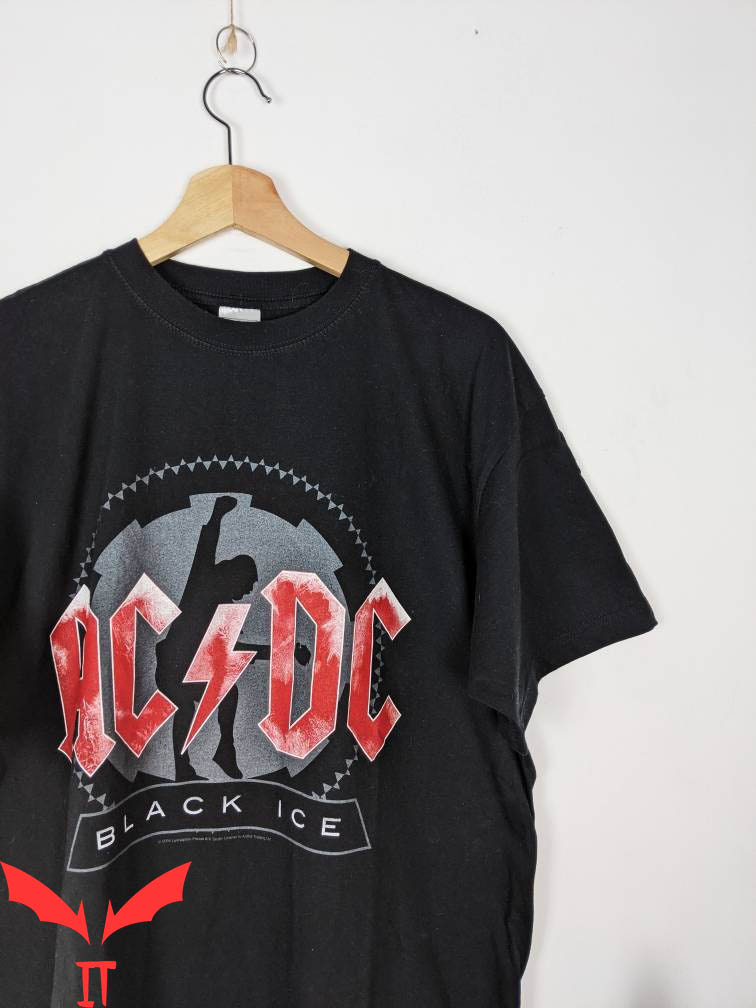 Vintage AC DC T-Shirt AC DC Ice Retro 2008 T-shirt