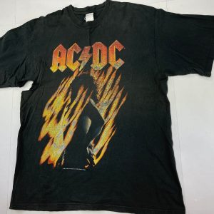 Vintage AC DC T-Shirt ACDC 1990s Rock And Roll T-Shirt