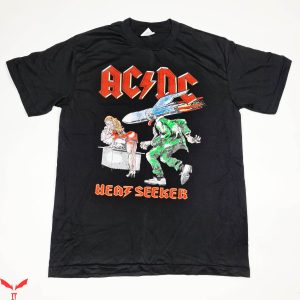 Vintage AC DC T-Shirt Heat Seeker T shirt