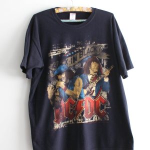 Vintage AC DC T-Shirt Preowned Licensed AC DC T-shirt