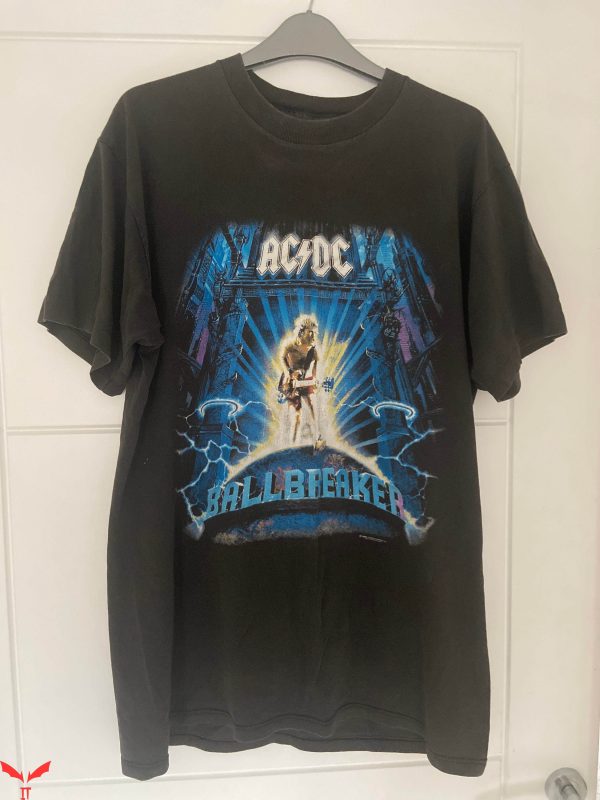 Vintage AC DC T-Shirt Vintage AC DC Ballbreaker 1996 Shirt