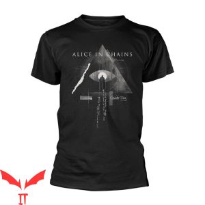 Vintage Alice In Chains T-Shirt Retro Fog Mountain Tee Shirt