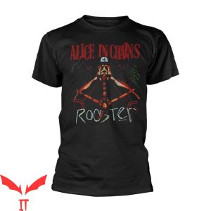 Vintage Alice In Chains T-Shirt Retro Style Rooster Tee