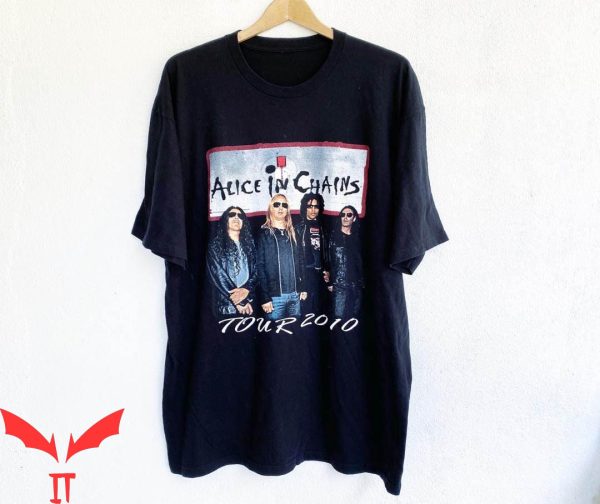 Vintage Alice In Chains T-Shirt Rock Music Tour Tee Shirt