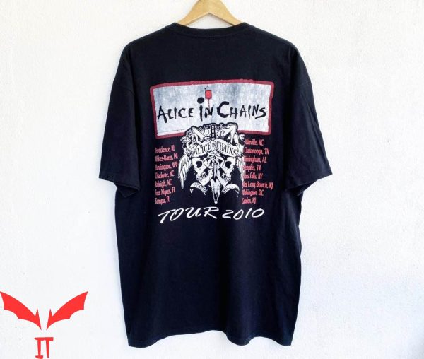 Vintage Alice In Chains T-Shirt Rock Music Tour Tee Shirt