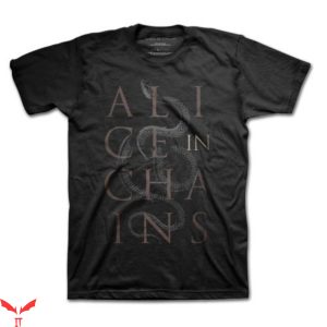 Vintage Alice In Chains T-Shirt Snakes Rock Retro Tee