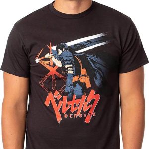 Vintage Berserk T-Shirt Japanese Anime Manga Guts Shirt