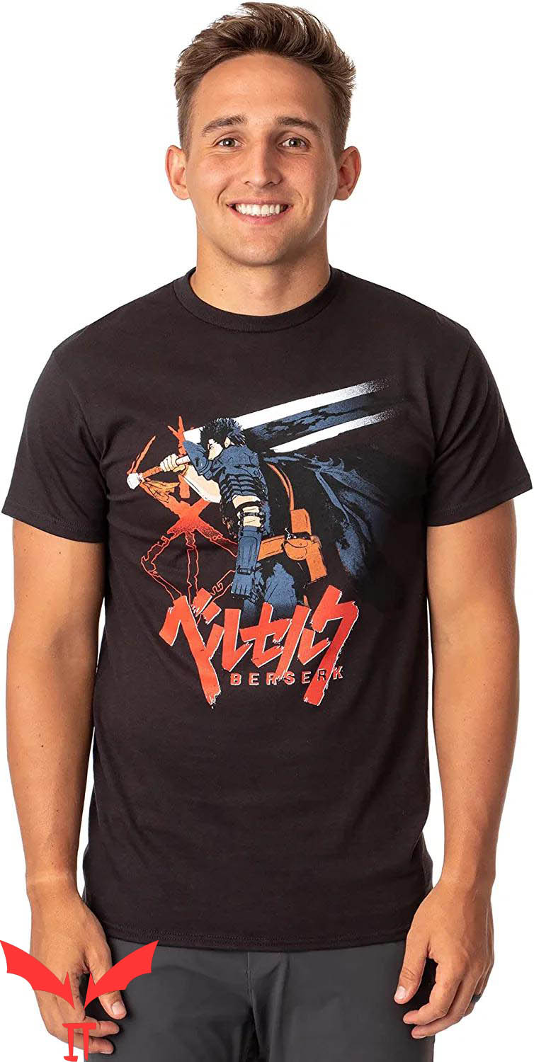 Vintage Berserk T-Shirt Japanese Anime Manga Guts Shirt