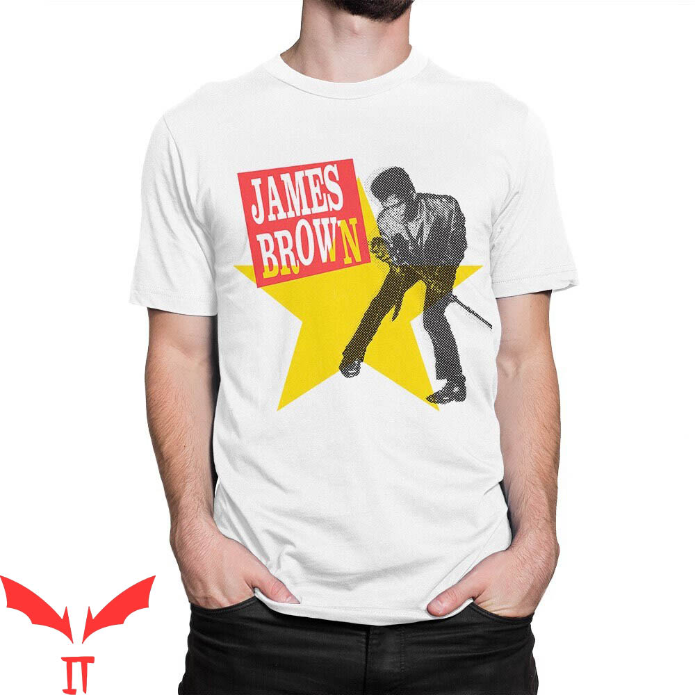Vintage Brown T-Shirt James Brown Trendy Style Tee Shirt
