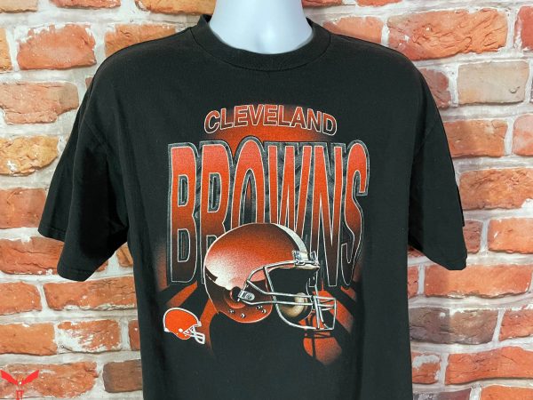 Vintage Brown T-Shirt Vintage 90s Cleveland Browns Shirt