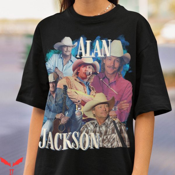 Vintage Country Music T-Shirt Alan Jackson Vintage 90s