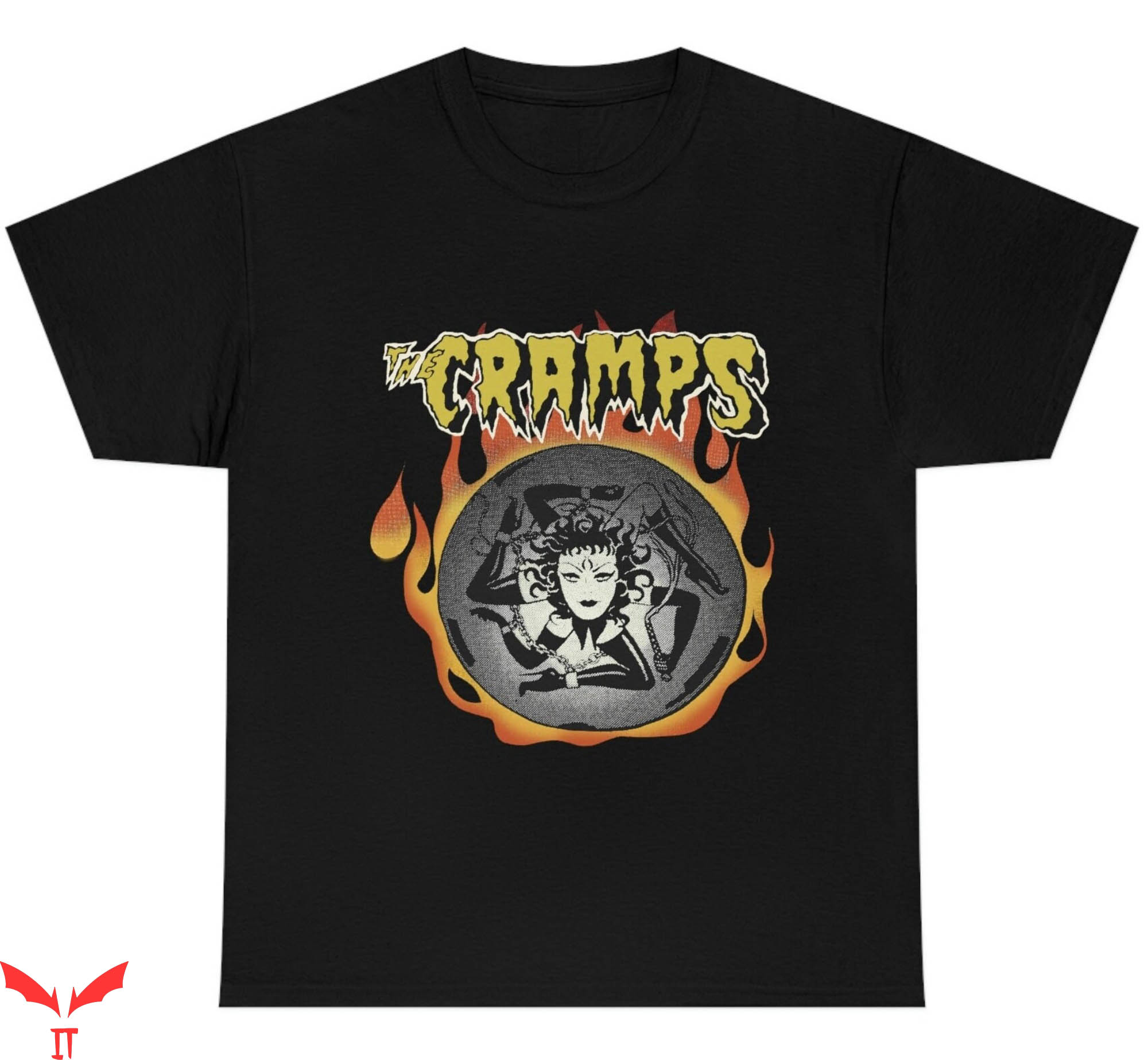 Vintage Cramps T-Shirt Halloween Party 1980s The Cramps Tee