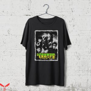 Vintage Cramps T-Shirt Retro Rock Band Music Tee Shirt