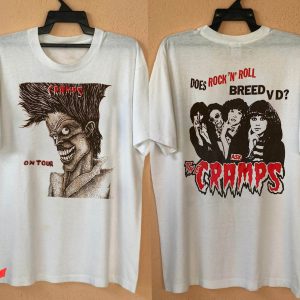 Vintage Cramps T-Shirt The Cramps Does Rock N Roll Breed