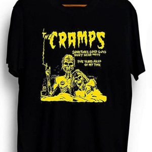 Vintage Cramps T-Shirt The Cramps Retro Rock Band 90s Tee