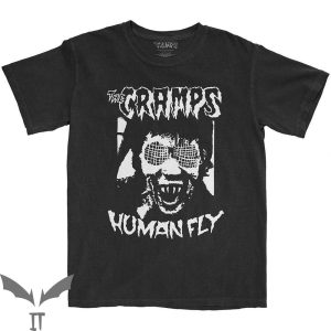 Vintage Cramps T-Shirt The Cramps Rock Band Human Fly