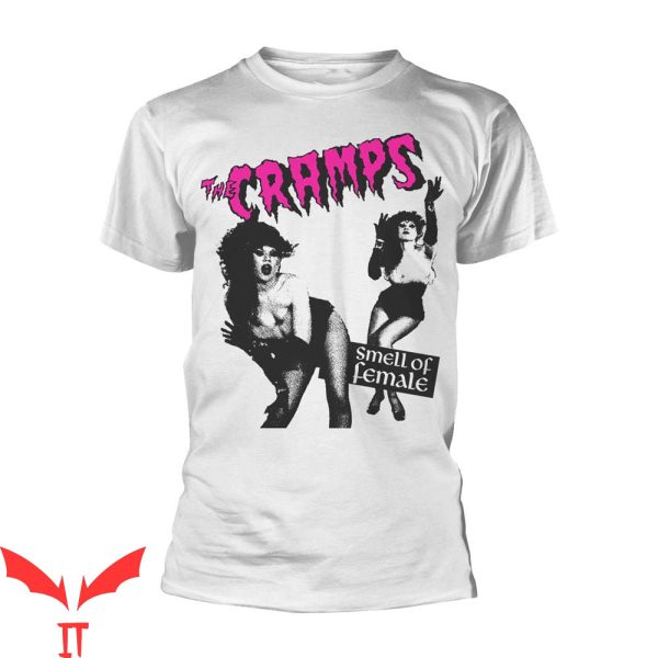 Vintage Cramps T-Shirt The Smell Of Female Retro Rock Music